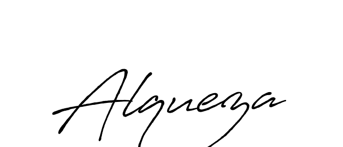 Design your own signature with our free online signature maker. With this signature software, you can create a handwritten (Antro_Vectra_Bolder) signature for name Alqueza. Alqueza signature style 7 images and pictures png