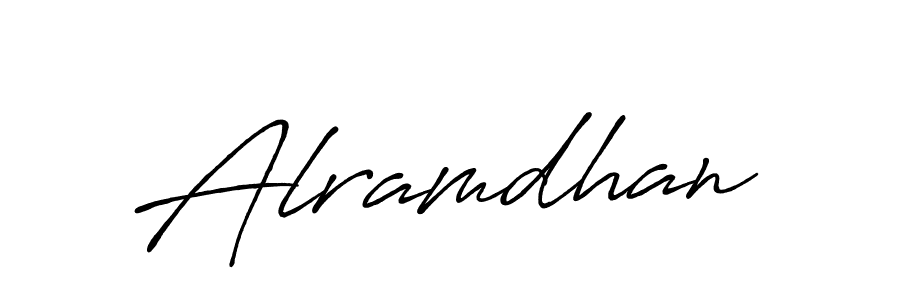 Once you've used our free online signature maker to create your best signature Antro_Vectra_Bolder style, it's time to enjoy all of the benefits that Alramdhan name signing documents. Alramdhan signature style 7 images and pictures png