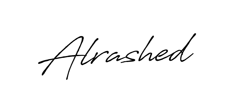 How to make Alrashed signature? Antro_Vectra_Bolder is a professional autograph style. Create handwritten signature for Alrashed name. Alrashed signature style 7 images and pictures png