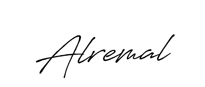 Also You can easily find your signature by using the search form. We will create Alremal name handwritten signature images for you free of cost using Antro_Vectra_Bolder sign style. Alremal signature style 7 images and pictures png