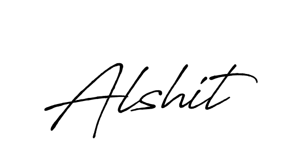 if you are searching for the best signature style for your name Alshit. so please give up your signature search. here we have designed multiple signature styles  using Antro_Vectra_Bolder. Alshit signature style 7 images and pictures png