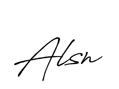 Once you've used our free online signature maker to create your best signature Antro_Vectra_Bolder style, it's time to enjoy all of the benefits that Alsn name signing documents. Alsn signature style 7 images and pictures png