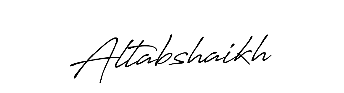 Once you've used our free online signature maker to create your best signature Antro_Vectra_Bolder style, it's time to enjoy all of the benefits that Altabshaikh name signing documents. Altabshaikh signature style 7 images and pictures png