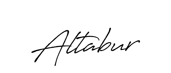 How to make Altabur signature? Antro_Vectra_Bolder is a professional autograph style. Create handwritten signature for Altabur name. Altabur signature style 7 images and pictures png