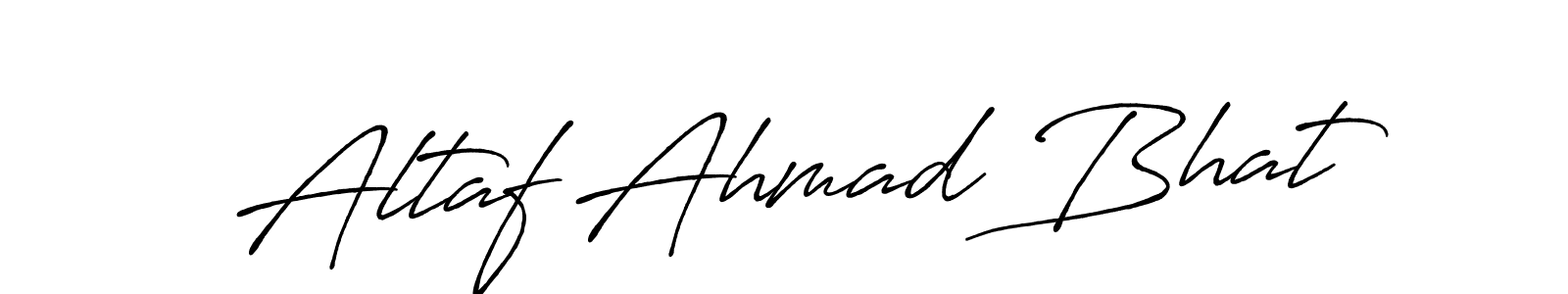 Altaf Ahmad Bhat stylish signature style. Best Handwritten Sign (Antro_Vectra_Bolder) for my name. Handwritten Signature Collection Ideas for my name Altaf Ahmad Bhat. Altaf Ahmad Bhat signature style 7 images and pictures png
