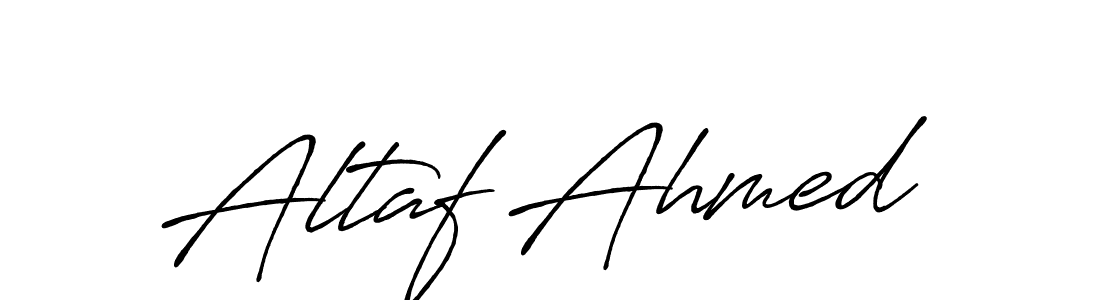 Also we have Altaf Ahmed name is the best signature style. Create professional handwritten signature collection using Antro_Vectra_Bolder autograph style. Altaf Ahmed signature style 7 images and pictures png