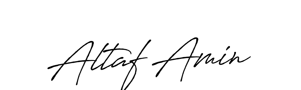 Use a signature maker to create a handwritten signature online. With this signature software, you can design (Antro_Vectra_Bolder) your own signature for name Altaf Amin. Altaf Amin signature style 7 images and pictures png