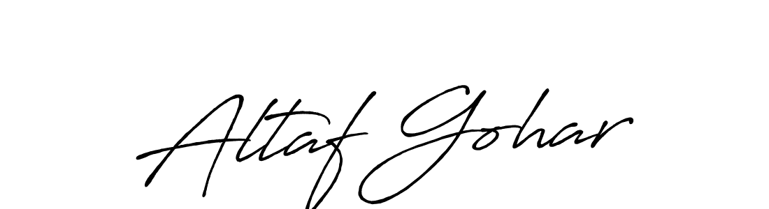 Also You can easily find your signature by using the search form. We will create Altaf Gohar name handwritten signature images for you free of cost using Antro_Vectra_Bolder sign style. Altaf Gohar signature style 7 images and pictures png