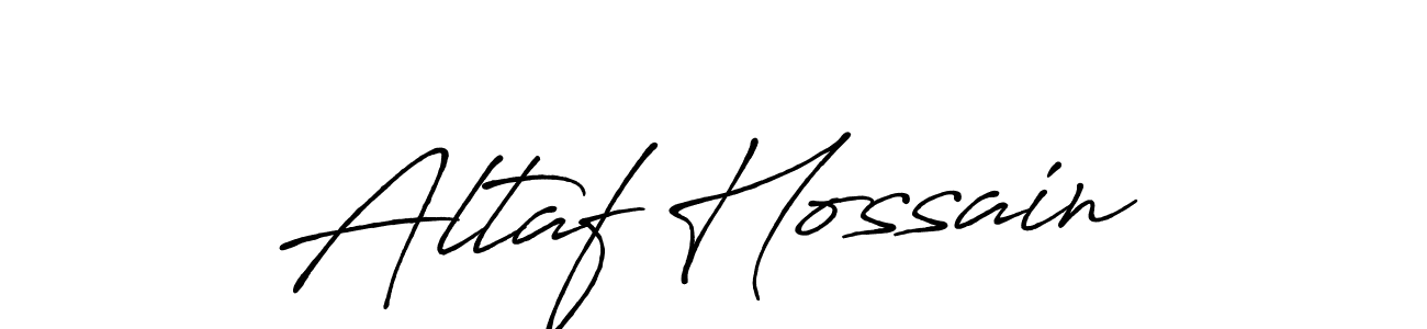 This is the best signature style for the Altaf Hossain name. Also you like these signature font (Antro_Vectra_Bolder). Mix name signature. Altaf Hossain signature style 7 images and pictures png