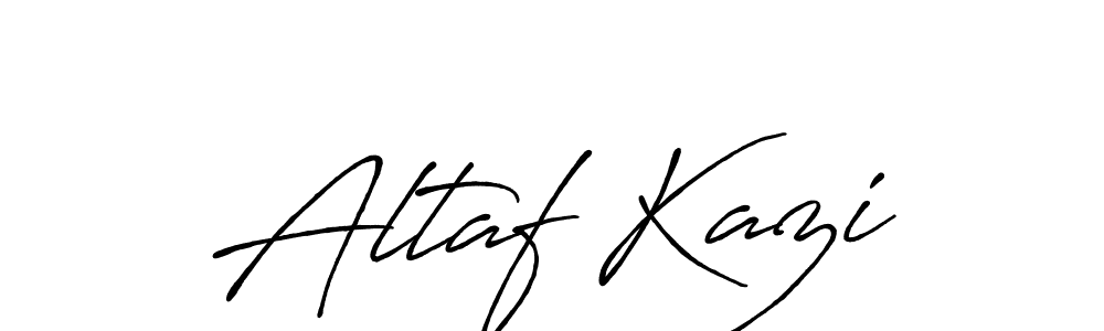The best way (Antro_Vectra_Bolder) to make a short signature is to pick only two or three words in your name. The name Altaf Kazi include a total of six letters. For converting this name. Altaf Kazi signature style 7 images and pictures png