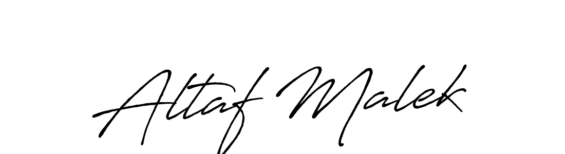 How to make Altaf Malek signature? Antro_Vectra_Bolder is a professional autograph style. Create handwritten signature for Altaf Malek name. Altaf Malek signature style 7 images and pictures png