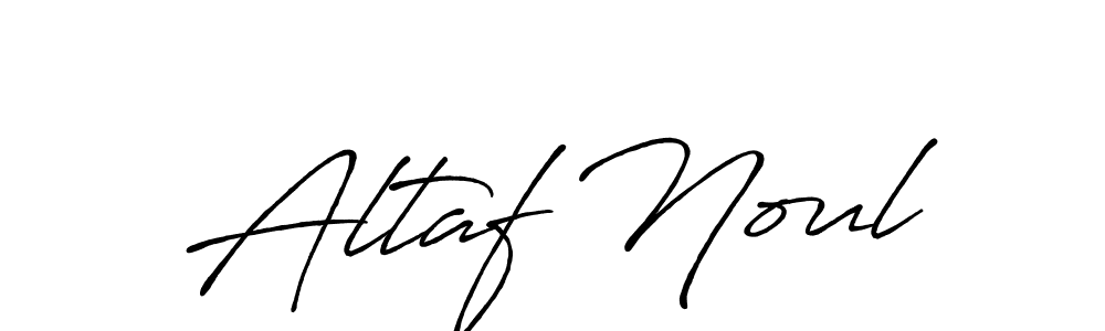 Altaf Noul stylish signature style. Best Handwritten Sign (Antro_Vectra_Bolder) for my name. Handwritten Signature Collection Ideas for my name Altaf Noul. Altaf Noul signature style 7 images and pictures png