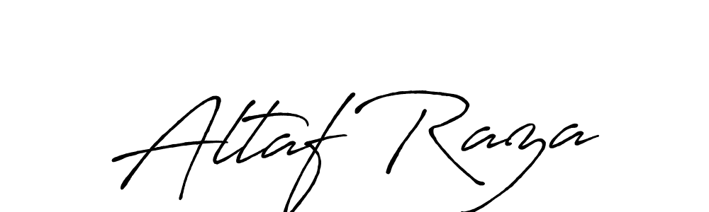 Also we have Altaf Raza name is the best signature style. Create professional handwritten signature collection using Antro_Vectra_Bolder autograph style. Altaf Raza signature style 7 images and pictures png