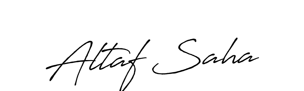 Make a beautiful signature design for name Altaf Saha. Use this online signature maker to create a handwritten signature for free. Altaf Saha signature style 7 images and pictures png