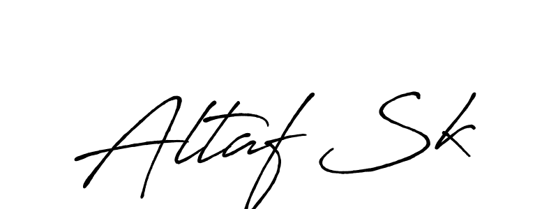 Design your own signature with our free online signature maker. With this signature software, you can create a handwritten (Antro_Vectra_Bolder) signature for name Altaf Sk. Altaf Sk signature style 7 images and pictures png