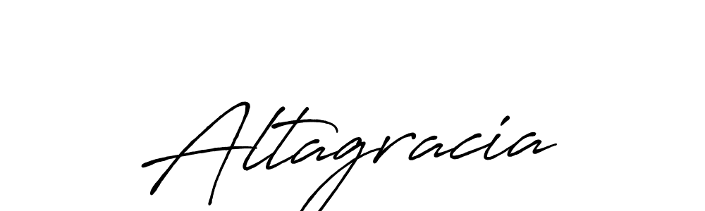 You should practise on your own different ways (Antro_Vectra_Bolder) to write your name (Altagracia) in signature. don't let someone else do it for you. Altagracia signature style 7 images and pictures png