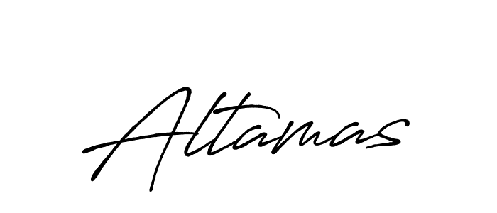 Altamas stylish signature style. Best Handwritten Sign (Antro_Vectra_Bolder) for my name. Handwritten Signature Collection Ideas for my name Altamas. Altamas signature style 7 images and pictures png