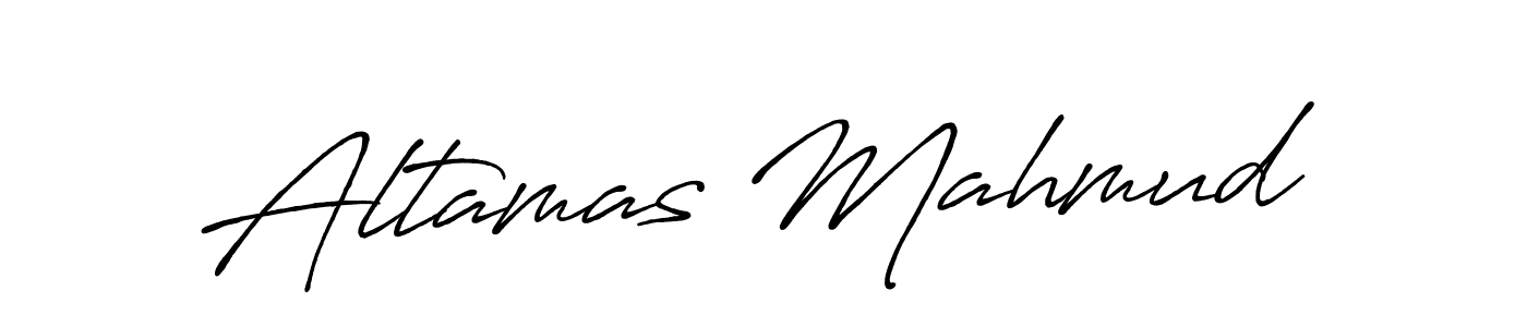 Also we have Altamas Mahmud name is the best signature style. Create professional handwritten signature collection using Antro_Vectra_Bolder autograph style. Altamas Mahmud signature style 7 images and pictures png