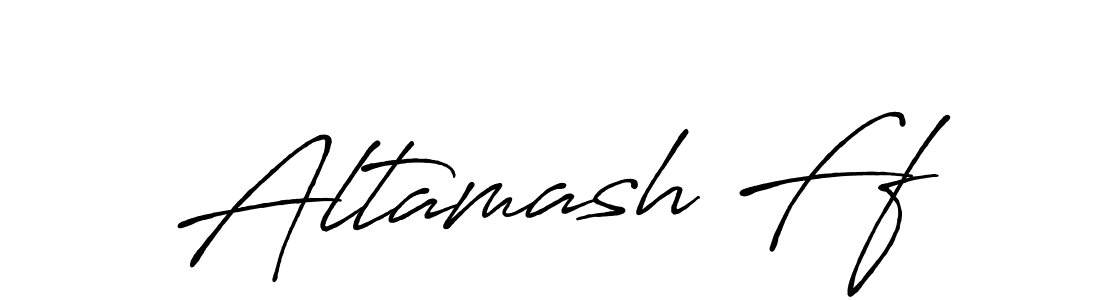 How to Draw Altamash Ff signature style? Antro_Vectra_Bolder is a latest design signature styles for name Altamash Ff. Altamash Ff signature style 7 images and pictures png