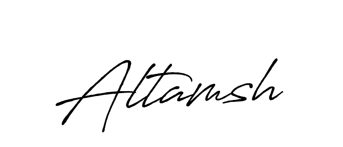 if you are searching for the best signature style for your name Altamsh. so please give up your signature search. here we have designed multiple signature styles  using Antro_Vectra_Bolder. Altamsh signature style 7 images and pictures png