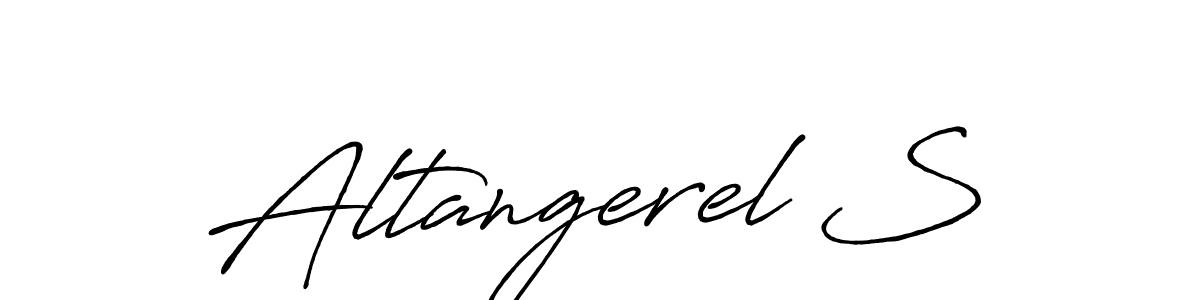 Best and Professional Signature Style for Altangerel S. Antro_Vectra_Bolder Best Signature Style Collection. Altangerel S signature style 7 images and pictures png