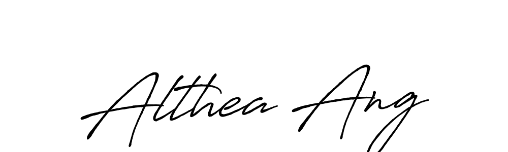 Antro_Vectra_Bolder is a professional signature style that is perfect for those who want to add a touch of class to their signature. It is also a great choice for those who want to make their signature more unique. Get Althea Ang name to fancy signature for free. Althea Ang signature style 7 images and pictures png