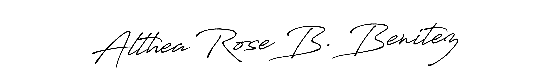 Here are the top 10 professional signature styles for the name Althea Rose B. Benitez. These are the best autograph styles you can use for your name. Althea Rose B. Benitez signature style 7 images and pictures png