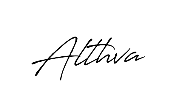 How to make Althva signature? Antro_Vectra_Bolder is a professional autograph style. Create handwritten signature for Althva name. Althva signature style 7 images and pictures png