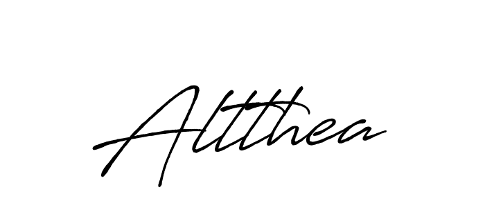 Make a beautiful signature design for name Altthea. With this signature (Antro_Vectra_Bolder) style, you can create a handwritten signature for free. Altthea signature style 7 images and pictures png