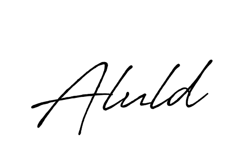 Once you've used our free online signature maker to create your best signature Antro_Vectra_Bolder style, it's time to enjoy all of the benefits that Aluld name signing documents. Aluld signature style 7 images and pictures png