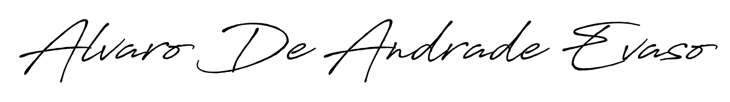 Once you've used our free online signature maker to create your best signature Antro_Vectra_Bolder style, it's time to enjoy signing your documents with Alvaro De Andrade Evaso name. Alvaro De Andrade Evaso signature style 7 images and pictures png