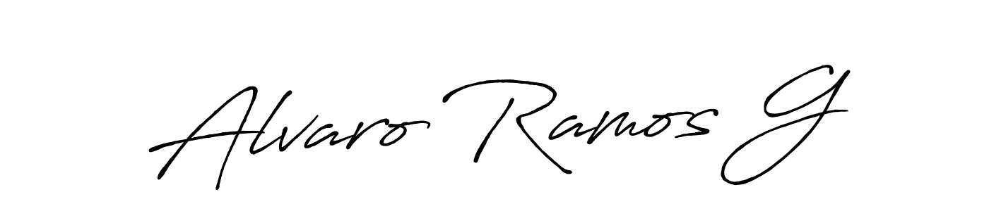 You should practise on your own different ways (Antro_Vectra_Bolder) to write your name (Alvaro Ramos G) in signature. don't let someone else do it for you. Alvaro Ramos G signature style 7 images and pictures png