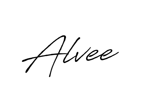 How to make Alvee signature? Antro_Vectra_Bolder is a professional autograph style. Create handwritten signature for Alvee name. Alvee signature style 7 images and pictures png