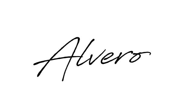 Also You can easily find your signature by using the search form. We will create Alvero name handwritten signature images for you free of cost using Antro_Vectra_Bolder sign style. Alvero signature style 7 images and pictures png