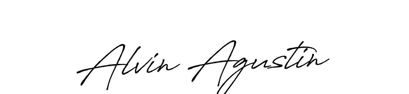 Make a beautiful signature design for name Alvin Agustin. Use this online signature maker to create a handwritten signature for free. Alvin Agustin signature style 7 images and pictures png