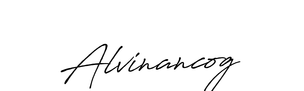 Once you've used our free online signature maker to create your best signature Antro_Vectra_Bolder style, it's time to enjoy all of the benefits that Alvinancog name signing documents. Alvinancog signature style 7 images and pictures png