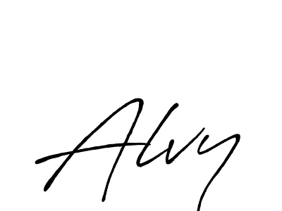 This is the best signature style for the Alvy name. Also you like these signature font (Antro_Vectra_Bolder). Mix name signature. Alvy signature style 7 images and pictures png