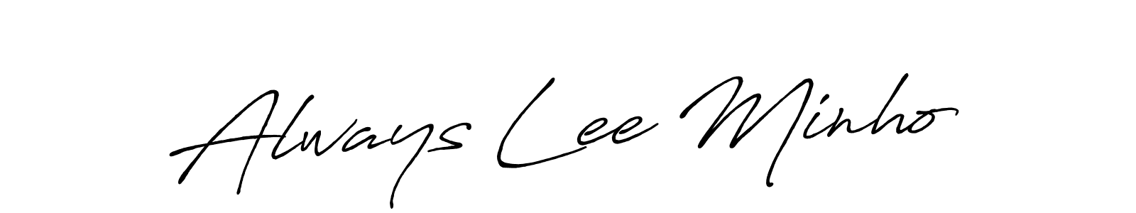 Check out images of Autograph of Always Lee Minho name. Actor Always Lee Minho Signature Style. Antro_Vectra_Bolder is a professional sign style online. Always Lee Minho signature style 7 images and pictures png