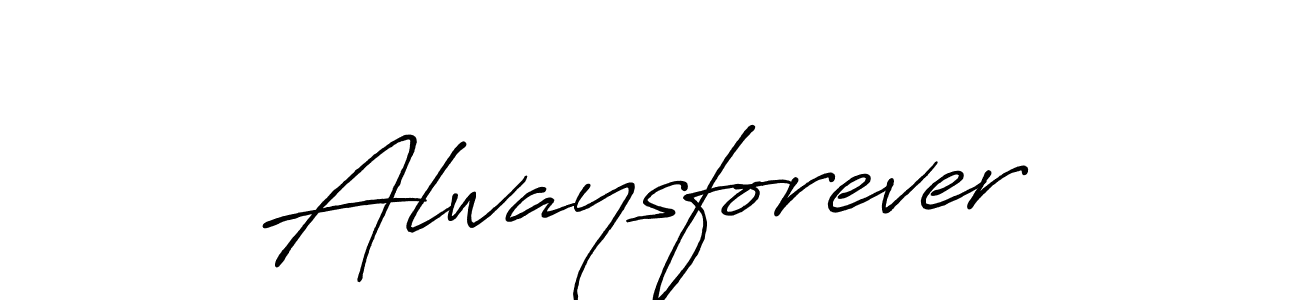 How to make Alwaysforever signature? Antro_Vectra_Bolder is a professional autograph style. Create handwritten signature for Alwaysforever name. Alwaysforever signature style 7 images and pictures png