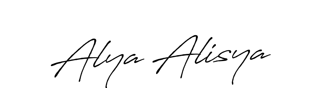 Antro_Vectra_Bolder is a professional signature style that is perfect for those who want to add a touch of class to their signature. It is also a great choice for those who want to make their signature more unique. Get Alya Alisya name to fancy signature for free. Alya Alisya signature style 7 images and pictures png