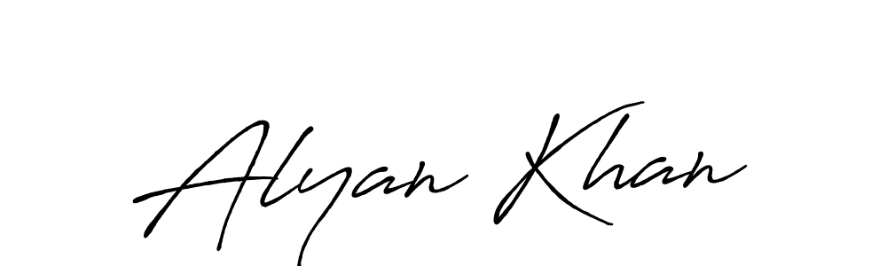 You should practise on your own different ways (Antro_Vectra_Bolder) to write your name (Alyan Khan) in signature. don't let someone else do it for you. Alyan Khan signature style 7 images and pictures png