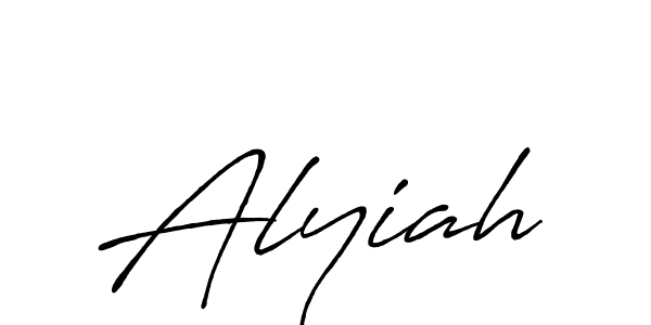 Also You can easily find your signature by using the search form. We will create Alyiah name handwritten signature images for you free of cost using Antro_Vectra_Bolder sign style. Alyiah signature style 7 images and pictures png