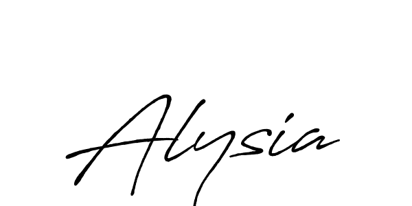 It looks lik you need a new signature style for name Alysia. Design unique handwritten (Antro_Vectra_Bolder) signature with our free signature maker in just a few clicks. Alysia signature style 7 images and pictures png