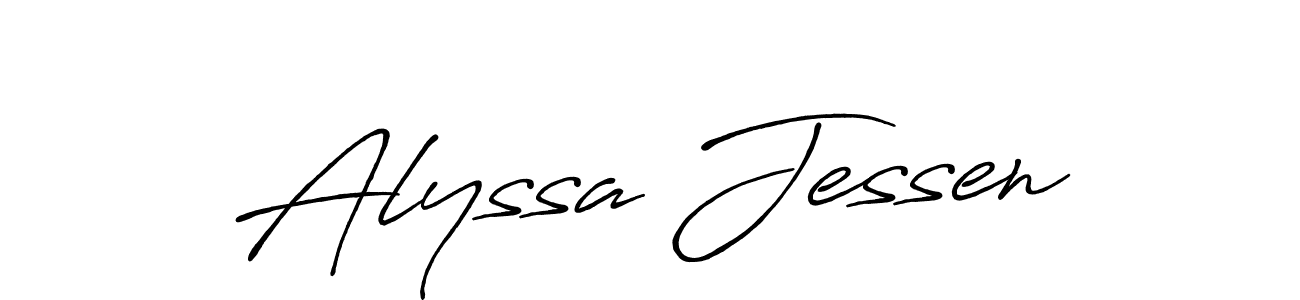 Make a short Alyssa Jessen signature style. Manage your documents anywhere anytime using Antro_Vectra_Bolder. Create and add eSignatures, submit forms, share and send files easily. Alyssa Jessen signature style 7 images and pictures png