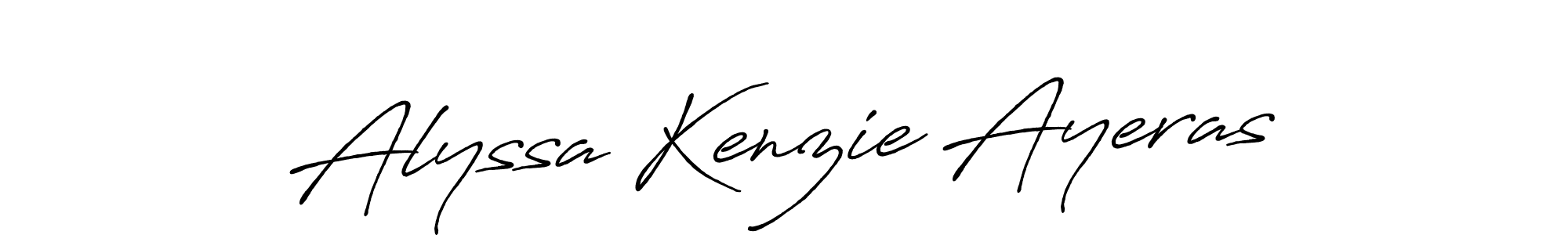 Once you've used our free online signature maker to create your best signature Antro_Vectra_Bolder style, it's time to enjoy all of the benefits that Alyssa Kenzie Ayeras name signing documents. Alyssa Kenzie Ayeras signature style 7 images and pictures png