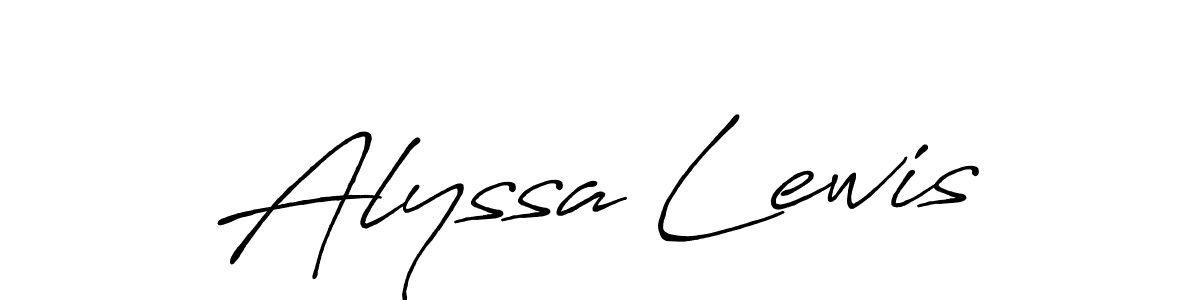 Antro_Vectra_Bolder is a professional signature style that is perfect for those who want to add a touch of class to their signature. It is also a great choice for those who want to make their signature more unique. Get Alyssa Lewis name to fancy signature for free. Alyssa Lewis signature style 7 images and pictures png