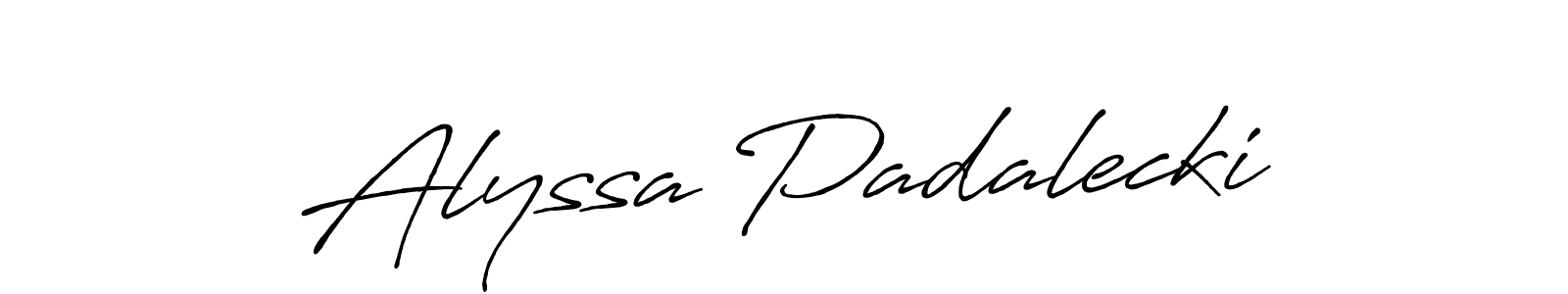 You can use this online signature creator to create a handwritten signature for the name Alyssa Padalecki. This is the best online autograph maker. Alyssa Padalecki signature style 7 images and pictures png