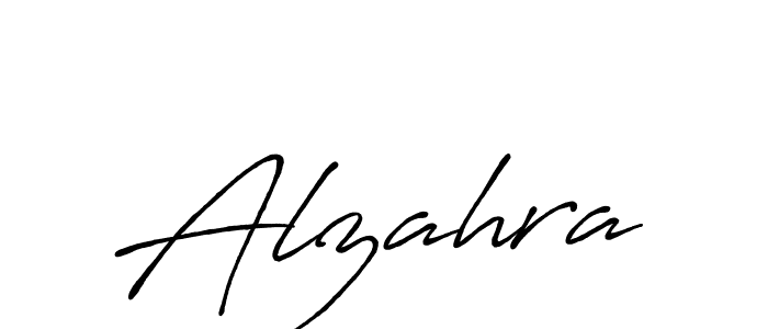 Make a beautiful signature design for name Alzahra. Use this online signature maker to create a handwritten signature for free. Alzahra signature style 7 images and pictures png