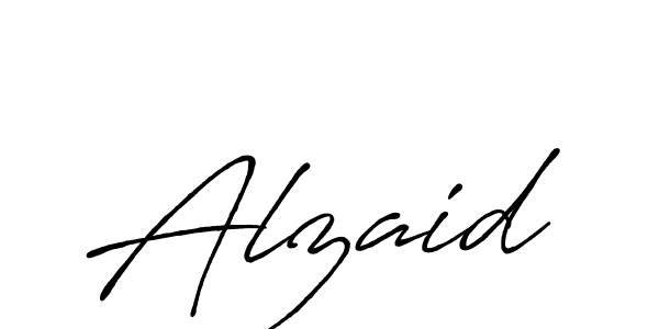 if you are searching for the best signature style for your name Alzaid. so please give up your signature search. here we have designed multiple signature styles  using Antro_Vectra_Bolder. Alzaid signature style 7 images and pictures png