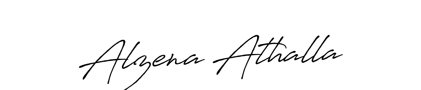 How to make Alzena Athalla signature? Antro_Vectra_Bolder is a professional autograph style. Create handwritten signature for Alzena Athalla name. Alzena Athalla signature style 7 images and pictures png
